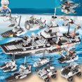 thumbnail image 2 of Truck Building Blocks Set Police Car Model Assemble Puzzle Toy for Kids Youth Color:5024 (Bag) Cruiser, 2 of 5