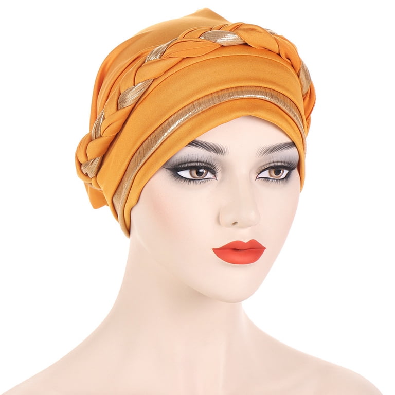 EnJoCho Fashion Hair Wraps for Women Braid Turban Hats Hat  display picture 1