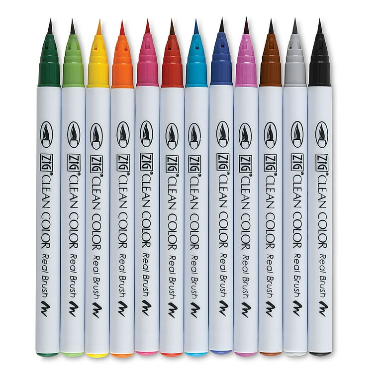 Kuretake Zig Clean Color Real Brush Pens and Sets | Jerry's