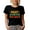 Black, variant on Best Auntie Ever, Retro Groovy Text, Aunt Appreciation, Black T-Shirt, 3XL