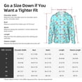 thumbnail image 5 of Vsdgher Sea animals Print Adult Hoodie Shirts Rash Guard for Men Women,Long Sleeve Sun Protection Fishing Shirts for Athletic Running Swim-Small, 5 of 7