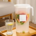 thumbnail image 4 of Tea Kettle 2500/1800ml Large Capacity Refrigerator Cold Water Pitcher with Filter Lid and Handle, 4 of 6