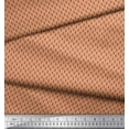 thumbnail image 2 of Soimoi Modal Satin Fabric Honeycomb Geometric Print Sewing Fabric Yard 42 Inch Wide, 2 of 2