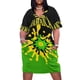 thumbnail image 1 of Vestido holgado con bolsillos para mujer falda de verano de colores a splash of Jamaica, 1 of 6