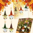 BAOQIN Christmas Deals！ 4 Pcs Fall Thanksgiving Plush Ornaments Hanging