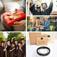 thumbnail image 6 of 2025 Graduation Gifts for Him Boys Men, College High School Senior Masters Degree PHD 8th Grade Graduation Bracelet Decorations Gifts for Grandson Son Nephew Brother, 6 of 6