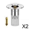 thumbnail image 1 of 2 Tapones De Drenaje Para Fregadero De Cocina, Aptos Para Orificios De 1,34 A 1,57 Pulgadas Para Baño, Dormitorio, Baño, 1 of 8