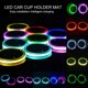 thumbnail image 4 of Paquete de 2 luces LED para portavasos de coche 7 colores cambiantes, 4 of 8