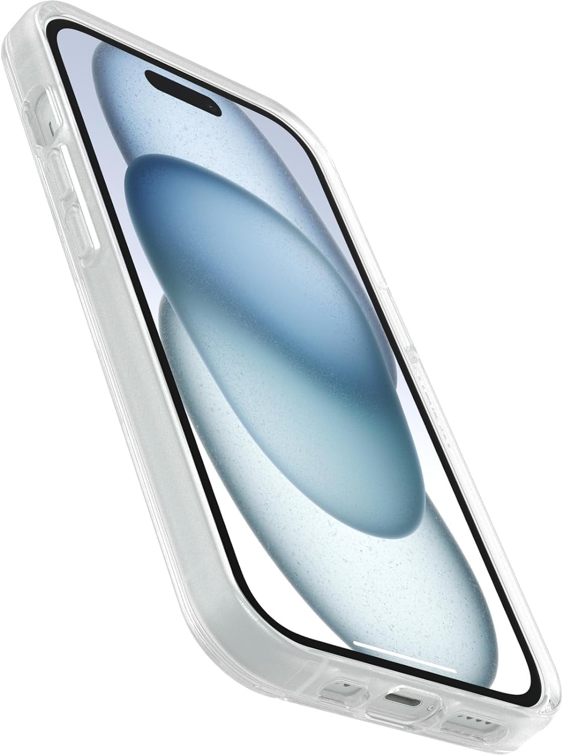 OtterBox iPhone 15, iPhone 14, & iPhone 13 Only - Symmetry Clear Series Case - Clear - Ultra-Sleek - Wireless Charging Compatible - Raised Edges Protect Camera & Screen - Non-Retail Packaging