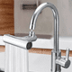 thumbnail image 2 of 1 adaptador de extensión para grifo de cocina con cascada real, giratorio de 720°, 4 modos, multifuncional, para cascada, 2 of 8