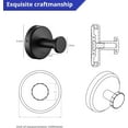 thumbnail image 6 of 2024 New Luxehold No-Drill Hooks, Luxehold Hooks, Waterproof Suction Cup Hooks for Shower, No Drill Hooks for Bathroom (Silver*2), 6 of 6