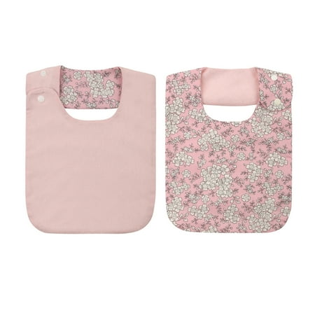 

ZUARFY Floral Vintage Baby Boys Girls Newborn Bibs Waterproof Saliva Towel Burp Cloth Floral Print Feeding Boys Girls Bandana
