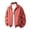 Red, variant on Men's Lightweight Jackets Nylon Stand Collar Windbreaker Full Zip Elastic Cuffs Jacket Solid Color Loose Fit Stylish Outwear