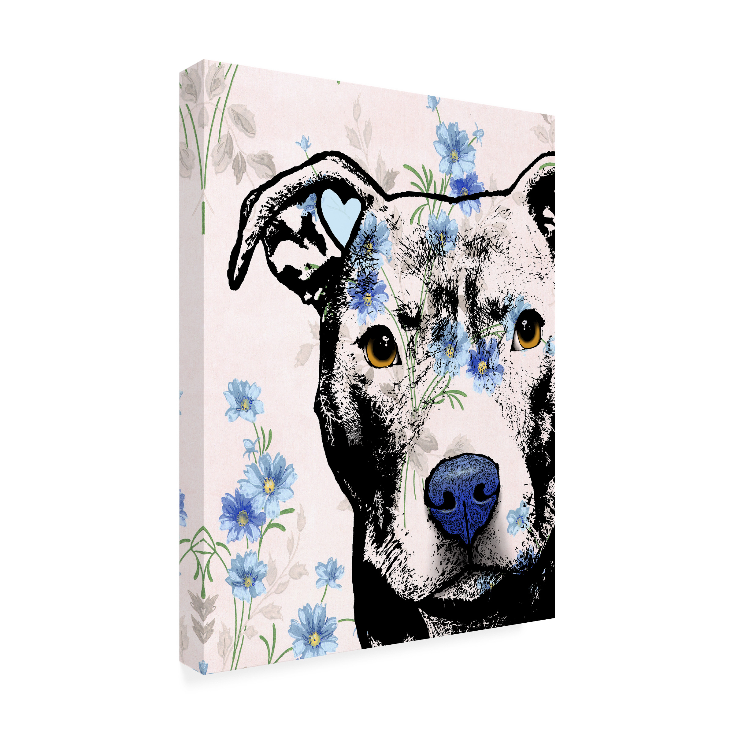 Canvas Wall Art - Dean Russo 'Pitster' Wall Art for Living Room, Bedroom, or Office DÃ©cor by Trademark Fine Art - 24 x 32 Inches