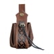 thumbnail image 1 of Bolsa pequeña para cinturón con cordón, multiusos, impermeable, para regalo. Marrón, 1 of 9