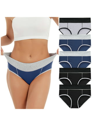 Uerlsty 4 Pack Womens Sexy Lace Knickers Briefs Panties Pants Ladies  Seamless Underwear