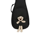 thumbnail image 6 of Almencla 23inch Ukulele Bag Portable Carry Case for Concert Gifts Professional Player black, 6 of 8
