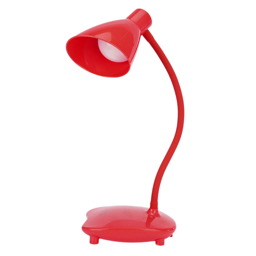 red reading lamp
