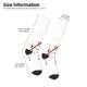 thumbnail image 2 of Balery Bloody Hand Calcetines novedosos Calcetines deportivos Calcetines hasta la rodilla Calcetines de algodón Calcetines originales y geniales, 2 of 6