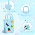 thumbnail image 4 of Silicone Hole Handbag Toddler Purse With Adjustable Shoulder Strap Can Be Diy Decoration, Girls Birthday Gift, 4 of 7