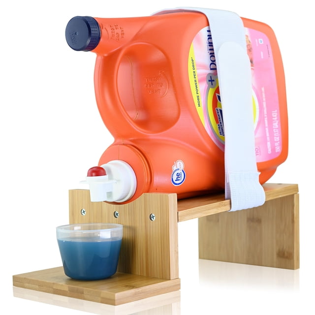 Dispensador de Detergente para Ropa Skywin TidyFriend de Madera