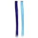 thumbnail image 1 of 10Pcs Colored Clip-in Hair Extensions Straight Women Hair Extensions with Clips, 1 of 4