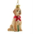 thumbnail image 2 of Noble Gems™ Goldendoodle Glass Ornament, Hand-Painted Dog Holiday Decoration, 2 of 2