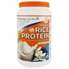 (3 Pack) Growing Naturals Rice Protein Powder Vanilla Organic 2 Lb