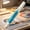 Blue, variant on Automatic Diamond Painting Bead Dispenser No-Wax Diamond Art Pen,Ergonomic DIY Crafts Easy Precision Bead Placement Tool for 2.8mm Round Drills for Beginners