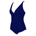 thumbnail image 5 of Karight Women's Swimsuits Mesh Sexy One Piece Bathing Suits Slimming V Neck Swimwear, 5 of 8