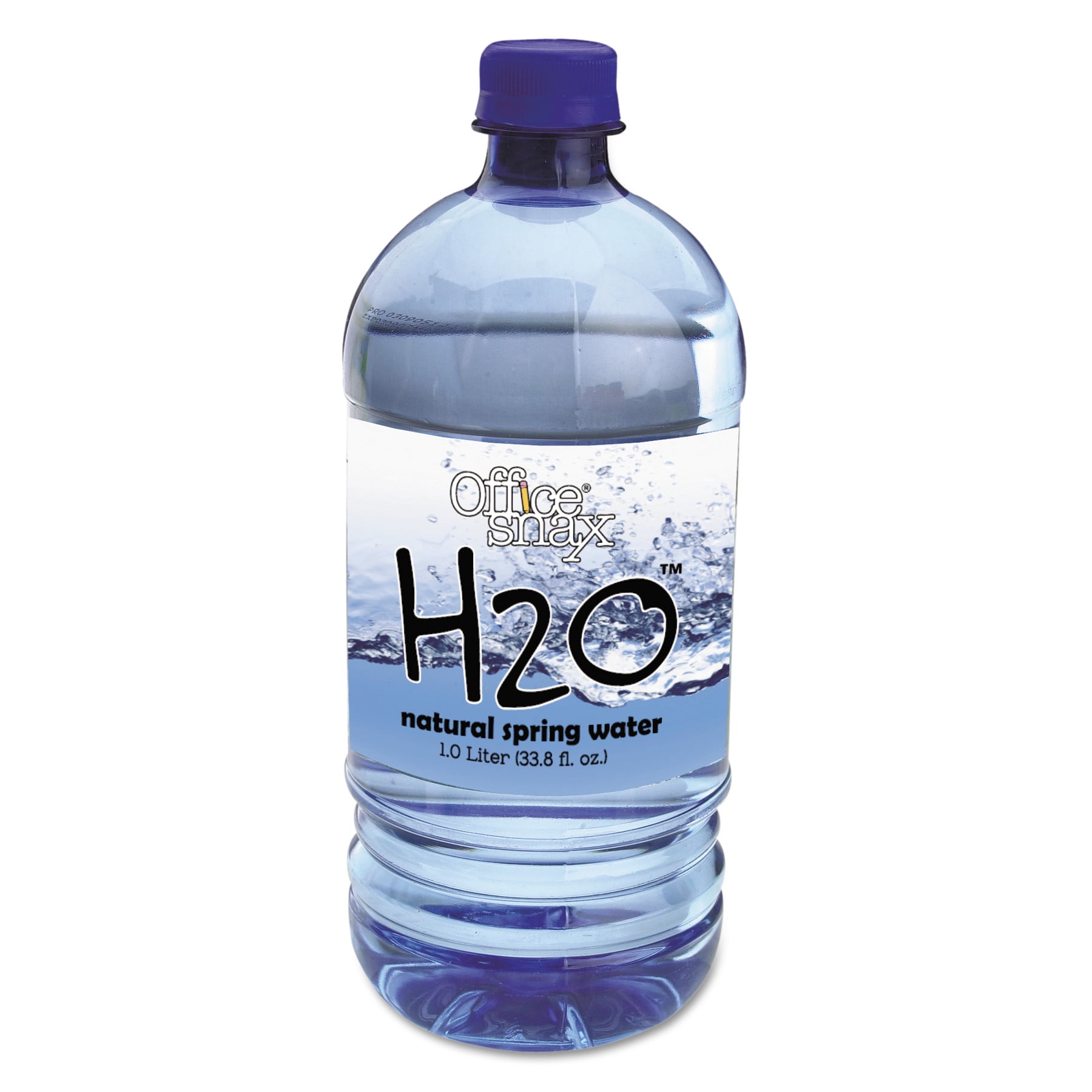 Office Snax Bottled Spring Water, 12ct by OFFICE SNAX, INC.