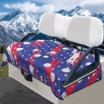 thumbnail image 2 of Aplkyhs Patriotic Star Golf Ezgo Golf Cart Seat Covers 2 Passenger Golf Cart Washable Seat Cover for EZGO TXT Lightweight Keeps Seat Warm and Comfortable Easy to Clean, 2 of 7