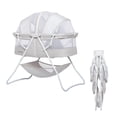 thumbnail image 1 of Moisés Dream On Me Karley en gris, moisés portátil liviano, plegable rápido y fácil de transportar, dosel doble ajustable, moisés interior y exterior con canasta de almacenamiento grande., 1 of 5