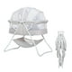 thumbnail image 1 of Moisés Dream On Me Karley en gris, moisés portátil liviano, plegable rápido y fácil de transportar, dosel doble ajustable, moisés interior y exterior con canasta de almacenamiento grande., 1 of 5