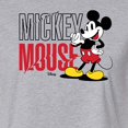 thumbnail image 3 of Disney - Mickey & Friends - Classic Mickey - Juniors Cropped Cotton Blend T-Shirt, 3 of 5