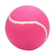 thumbnail image 5 of Pelota de tenis gigante de 8 pulgadas, pelota de tenis gigante de fieltro de felpa con núcleo de goma inflable portátil, pelota de tenis exclusiva para niños y mascotas, color rosa, 5 of 14