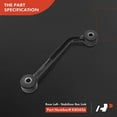 thumbnail image 5 of A-Premium Set of 4, Front Rear Sway Bar Link Stabilizer Link Kit Compatible with Mercedes-Benz C230 2004-2007, C240/C320 2001-2005, C280/C350/C32 AMG/C55 AMG/CLK320/CLK350/CLK550/CLK55 AMG/CLK63 AMG, 5 of 9