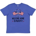 thumbnail image 3 of Inktastic Military Homecoming Welcome Home Daddy Youth T-Shirt, 3 of 5