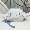 thumbnail image 1 of Lesportsacs bolso de dibujos animados Cinnamorol Kawaii impreso bolso de mujer bolso cruzado bolso Casual 21*17cm regalos de cumpleaños de vacaciones, 1 of 5