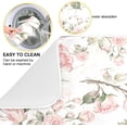 thumbnail image 2 of Pink Roses Flowers Dish Drying Mat Microfiber Drying Pad for Kitchen Counter Absorbent Mat Drying Pad Sink Mat 18 x 24 Inch, 2 of 7