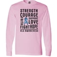 thumbnail image 3 of Inktastic ALS Awareness Strength Courage Support Long Sleeve T-Shirt, 3 of 5