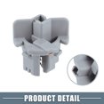 thumbnail image 5 of Car Light Bulb Socket No.9007560027 Lamp Socket for Toyota Yaris 2007-2016 Plastic Gray, 5 of 6