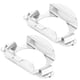 thumbnail image 5 of Pair of H7 LED Headlight Bulbs Adapter Retainer Holder for Mercedes ? Benz Ford Silver, 5 of 5