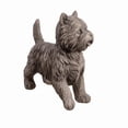thumbnail image 2 of Cairn Terrier de Garden Statue Hi-Line Gift Ltd., tamaño real, 2 of 7