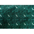 thumbnail image 4 of oneOone Cotton Silk Fabric Leaves & Paisley Block Print Sewing Fabric BTY 42 Inch Wide, 4 of 4