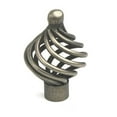 thumbnail image 3 of Century Hardware Orleans Collection 1-15/16" Dia. Wrought Iron Knob - Natural Rust, 3 of 4