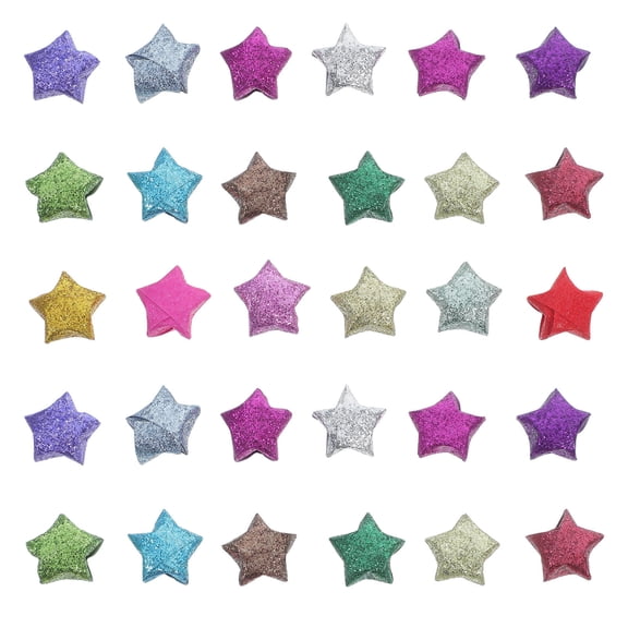 FRCOLOR 360pcs Glitter Origami Paper For Crafts Shiny Paper Strips Star Origami Paper Star Paper Strip Diy Origami Stars Paper Stars Paper Strips