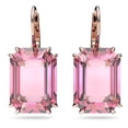 thumbnail image 1 of Pendientes Swarovski Millenia de cristal tallado en octágono rosa, 1 of 6