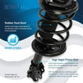 thumbnail image 4 of Detroit Axle - Front Right Strut w/Coil Spring Assembly Replacement for 2007-2010 Kia Magentis Optima Rondo, 4 of 7