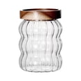 thumbnail image 2 of Tanque de almacenamiento BLESIY con Tapa de Madera Frascos de comida 550ML, 2 of 8
